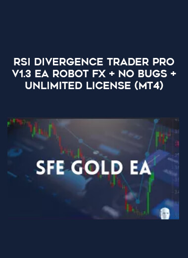 RSI Divergence Trader Pro V1.3 EA Robot Fx +No Bugs + Unlimited License (MT4) of https://crabaca.store/