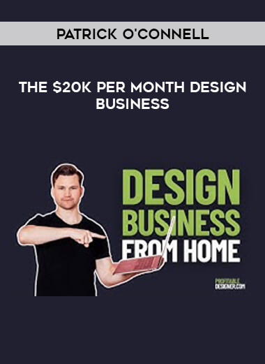 Patrick O'Connell - The $20K Per Month Design Business of https://crabaca.store/