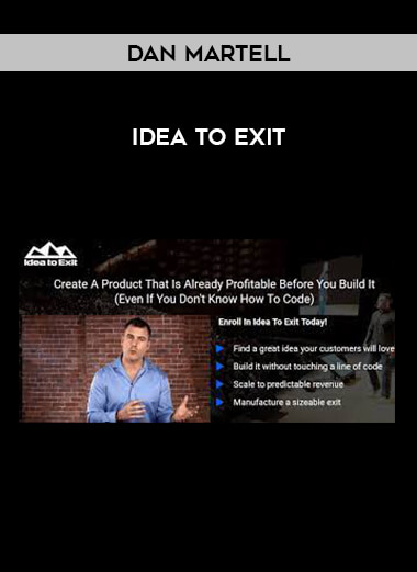 Dan Martell - Idea to Exit of https://crabaca.store/