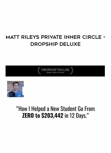 Matt Rileys Private Inner Circle – Dropship Deluxe of https://crabaca.store/