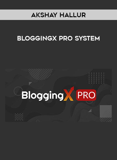 Akshay Hallur – BloggingX Pro System of https://crabaca.store/