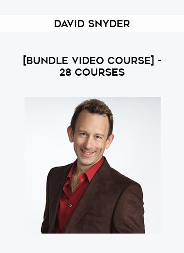 [Bundle Video Course] David Snyder - 28 Courses of https://crabaca.store/