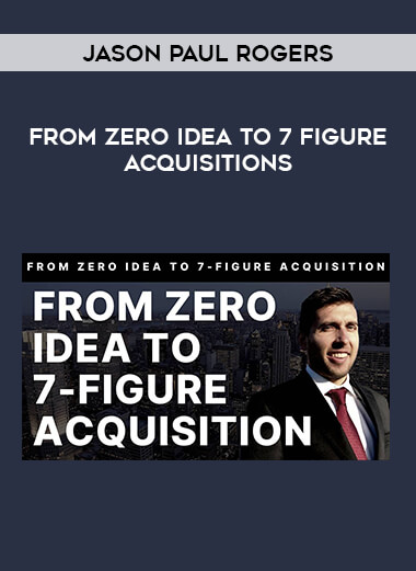 Jason Paul Rogers From Zero Idea To 7 Figure Acquisitions of https://crabaca.store/