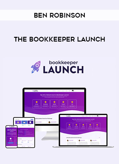 Ben Robinson - The Bookkeeper Launch of https://crabaca.store/