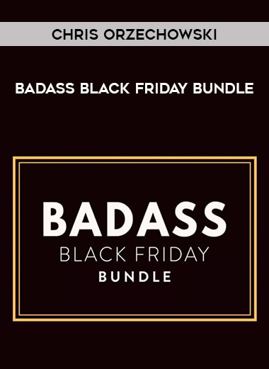 Chris Orzechowski - Badass Black Friday Bundle of https://crabaca.store/