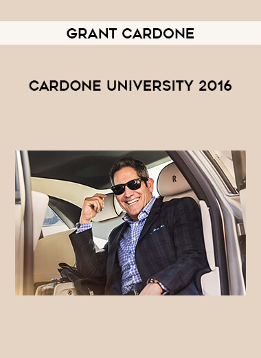 Grant Cardone - Cardone University 2016 of https://crabaca.store/