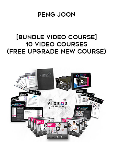 [Bundle Video Course] Peng Joon 10 Video Courses (Free Upgrade New Course) of https://crabaca.store/