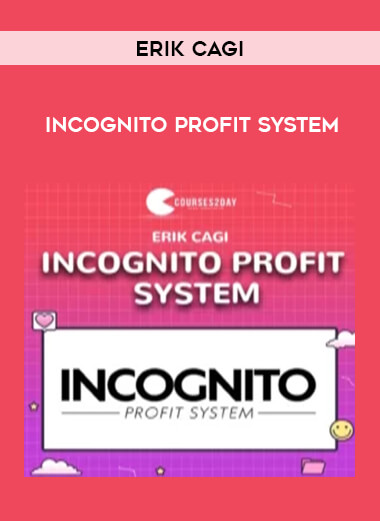 Erik Cagi - Incognito Profit System of https://crabaca.store/